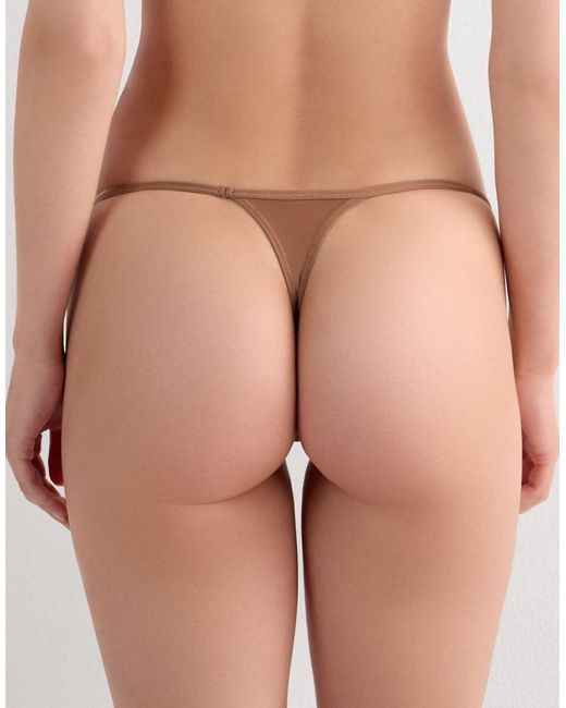 Intimissimi Natural Microfibre G-String With Side Straps