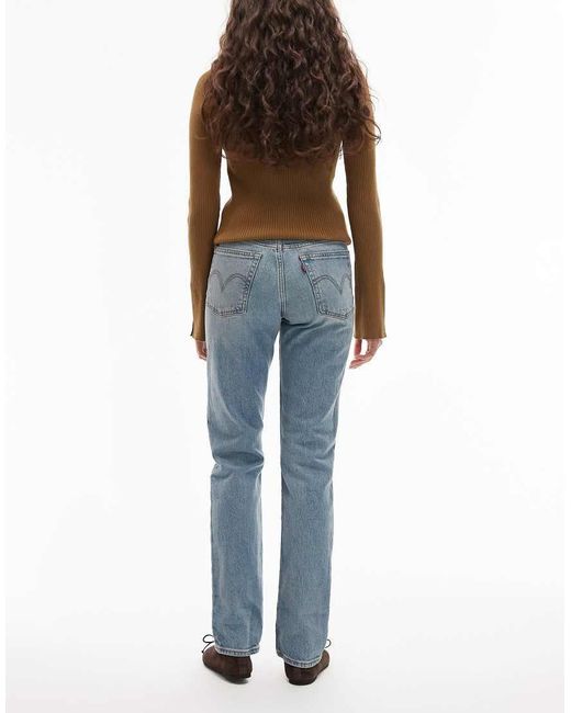 Levi's Blue Wedgie Slim Jean