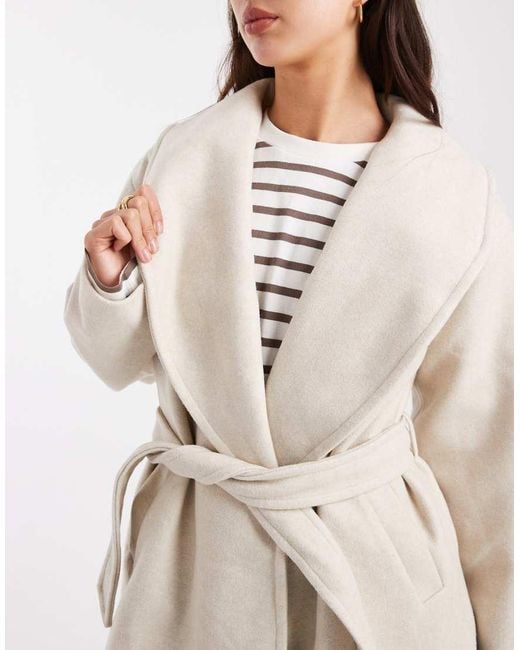 Vero Moda Natural Belted Short Formal Jacket