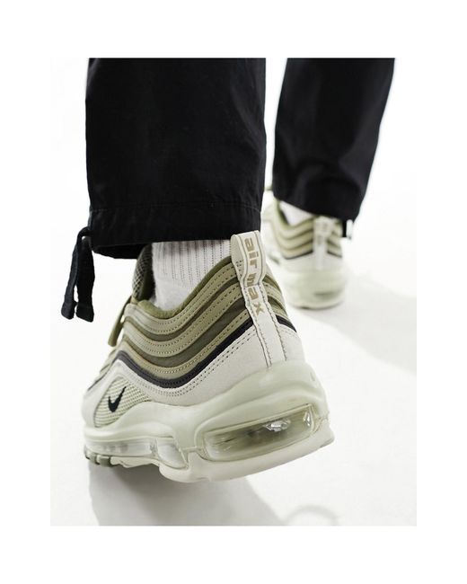 Air max 97 - sneakers sporco e cuoio di Nike in White da Uomo