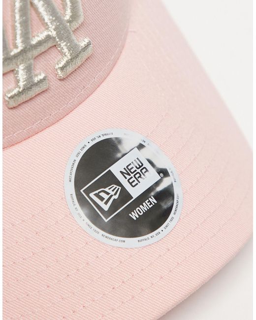 Los angeles dodgers - casquette camionneur à logo métallisé KTZ en coloris Pink