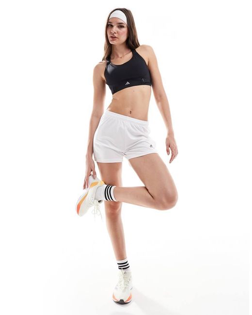 Adidas Originals Black Adidas Running Performance Fast Impact Luxe High-Support Bra