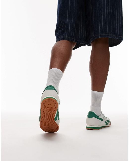 Campio - baskets - cassé et vert Reebok pour homme en coloris White