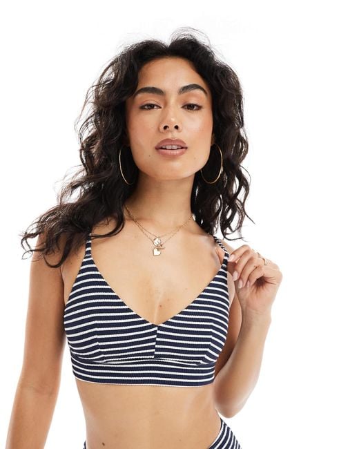 Lindex Blue – mix and match – kelly – bustier-bikinioberteil