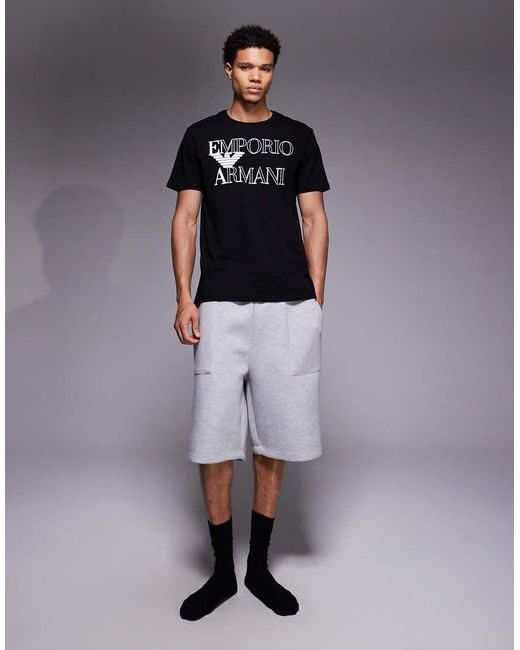 Emporio Armani Blue Bodywear T-Shirt for men