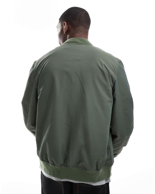 ASOS – leichte bomberjacke in Gray für Herren