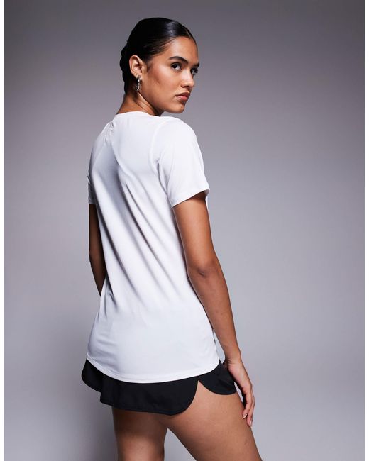 4505 White Icon Active Quick Dry Performance T-shirt