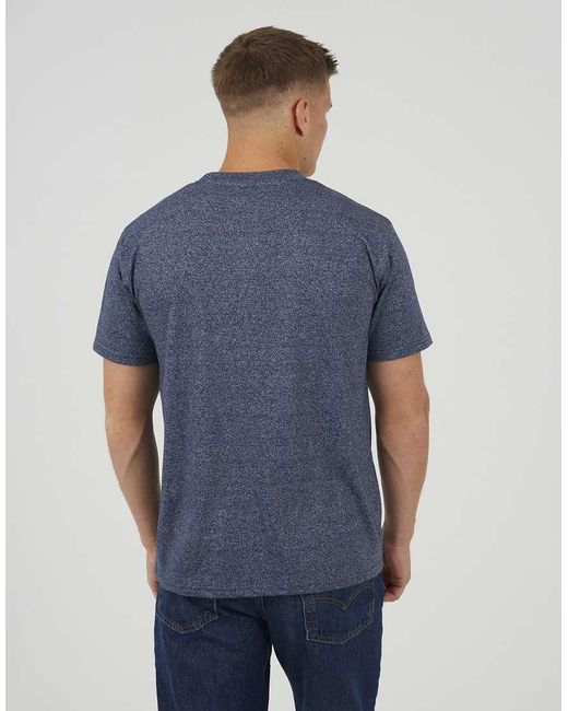 Brave Soul Blue Graphic T-Shirt for men