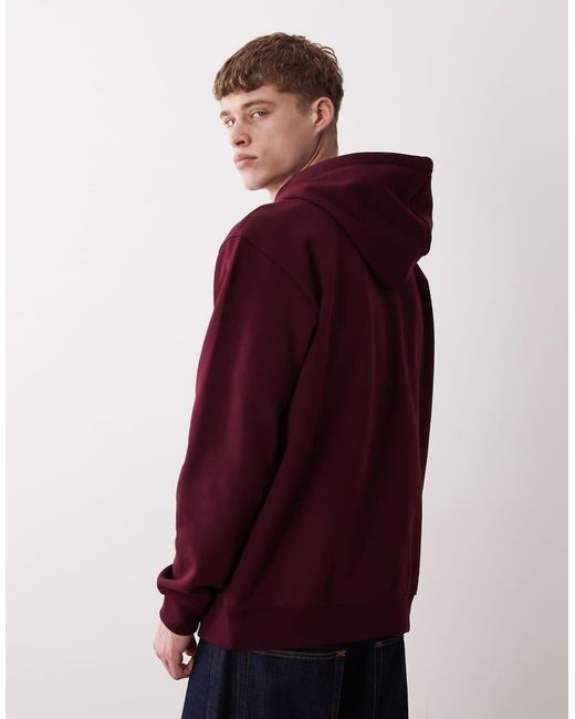 Adidas Originals Red Essential Hoodie