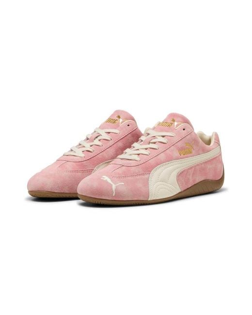 PUMA Pink Speedcat Faded Sneakers