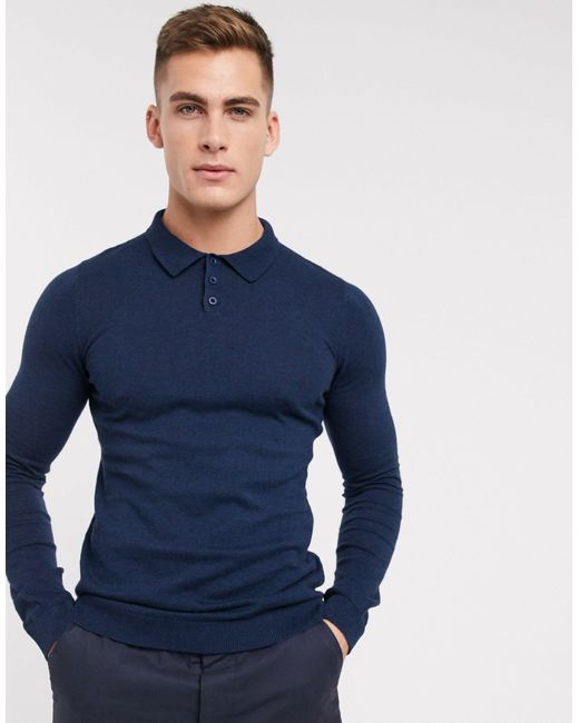 muscle fit polo shirts