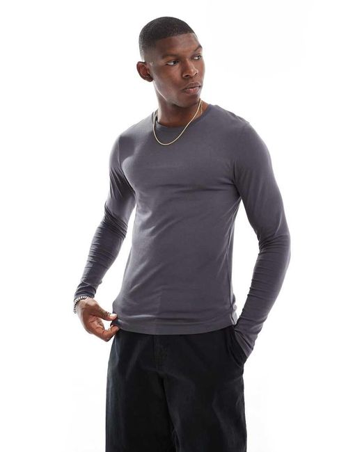 ASOS Basic in het Blue voor heren