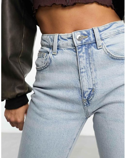 Cotton On White Slim Straight Leg Jeans