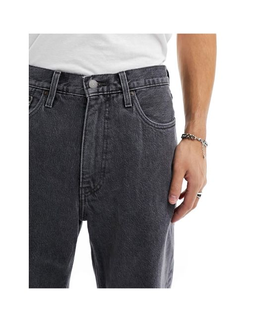 Levi's Gray 568 Stay Loose Jeans for men