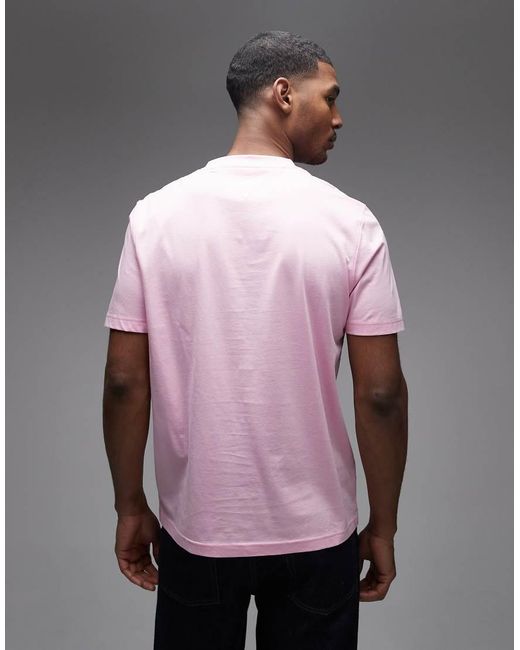 Tommy Hilfiger Pink Script Monogram T-Shirt for men