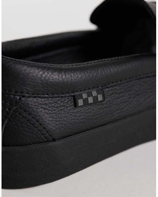 Vans Black Skate Loafer