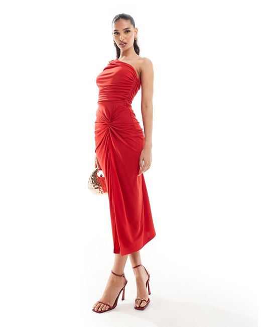 AX Paris Red – figurbetontes maxikleid
