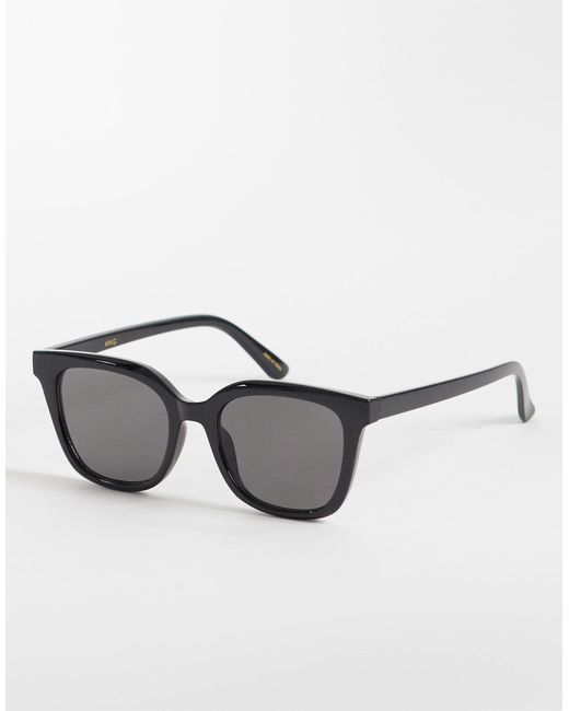 Mango Black Oversized Sunglasses