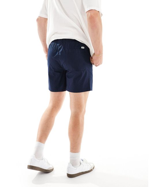 Pantalones cortos chinos con cordón ajustable en la cintura Jack & Jones de hombre de color Blue