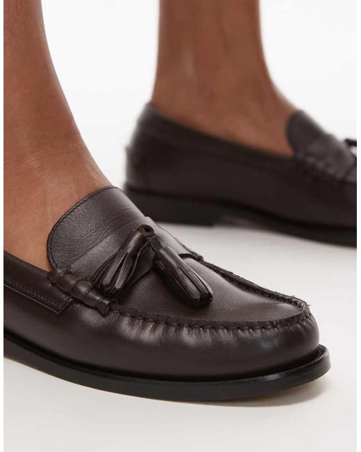 Mocassini di Tommy Hilfiger in Brown da Uomo