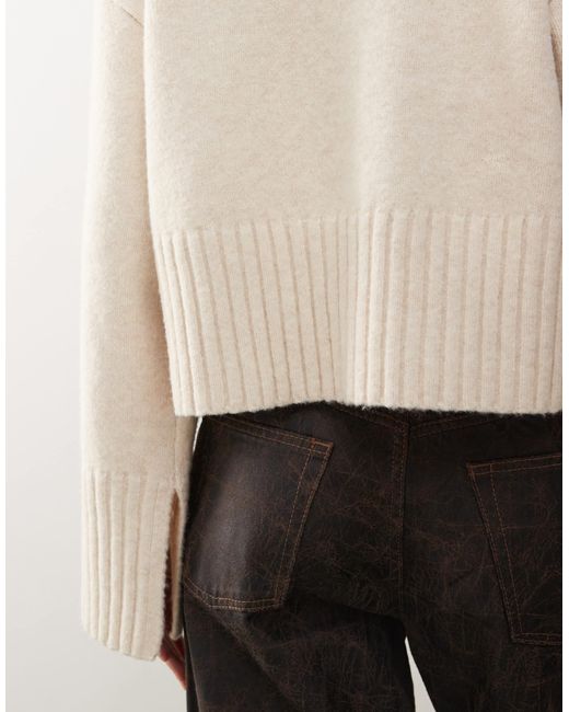 Monki Natural – strickpullover