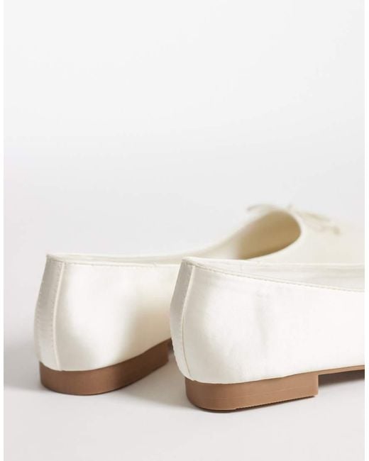 ASOS White Lion Bow Ballets