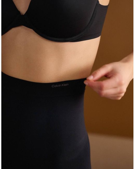 Calvin Klein Brown Shapewear Extra Firm Secure Sculpt Short