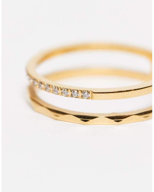 Anello di ASOS in Natural