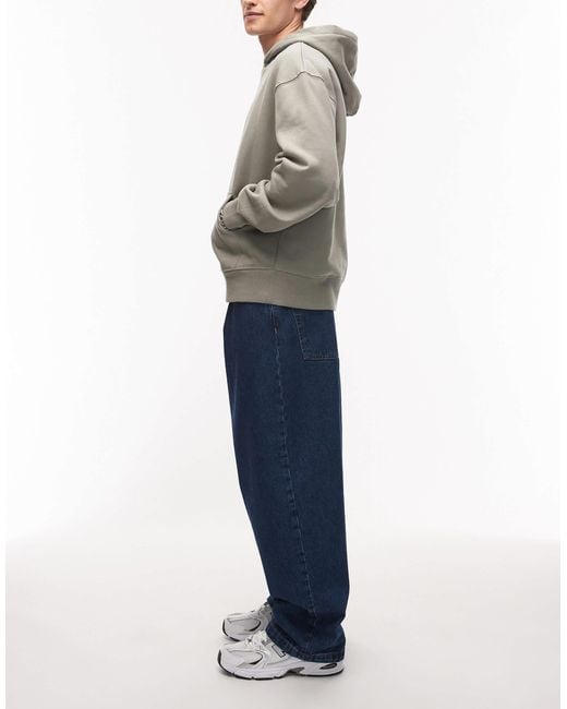 Carhartt – brandon – locker und gerade geschnittene jeans in Blue für Herren