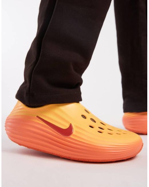 Nike Black Reactx Sliders for men