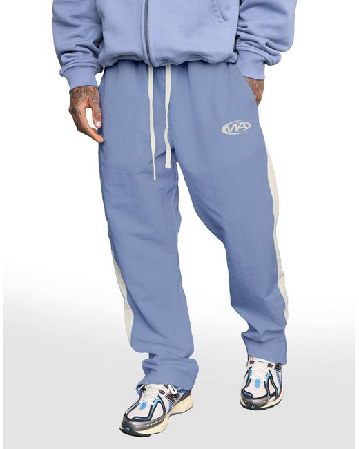 Multiply Apparel Blue – asphalt – hose aus webstoff