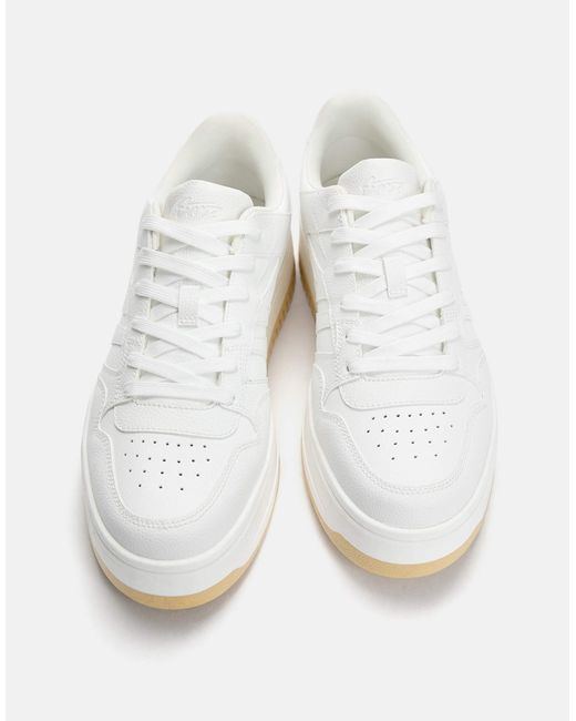 Baskets chunky Pull&Bear pour homme en coloris White