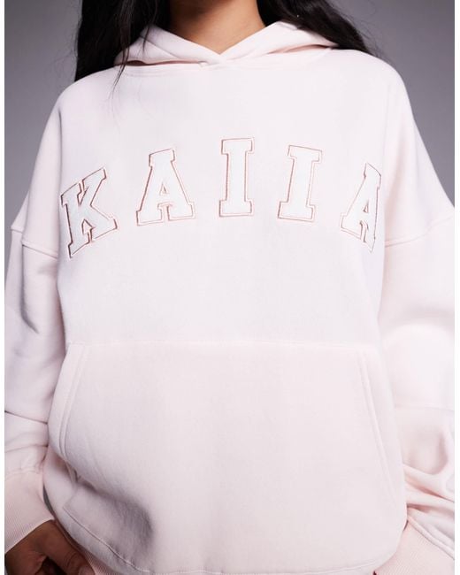Kaiia Gray – oversize-kapuzenpullover