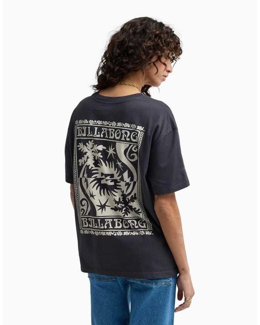 Billabong Blue Always Looking Short Sleeve T-Shirt