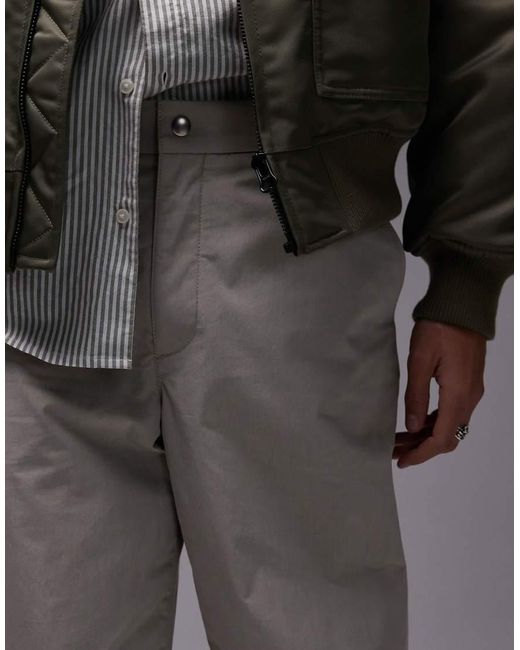 ARKET Gray Relaxed Chino Trousers for men