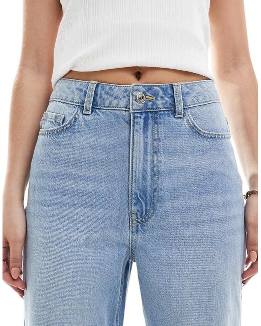 New Look Blue Adalae Wide Leg Jean