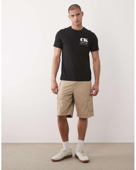 Calvin Klein Black Resort Graphic T-shirt
