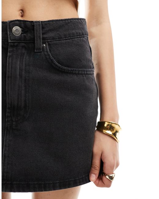 Cotton On Black Cotton on – original – jeans-minirock