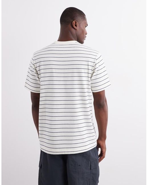 ARKET Gray Short Sleeve T-Shirt With Pocket for men