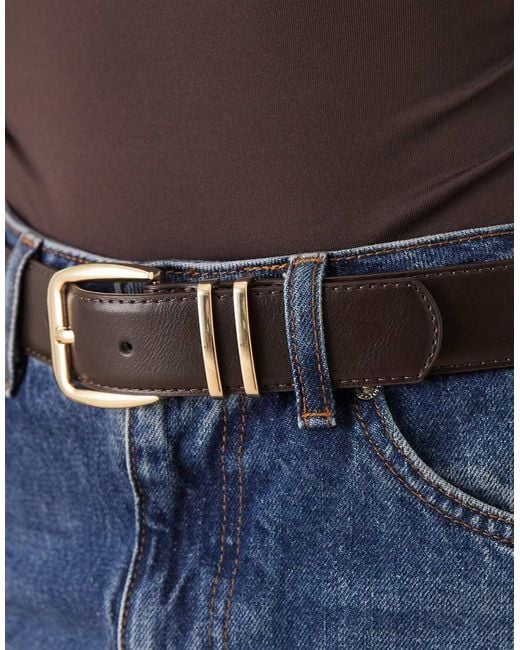 Mango Blue Classic Belt