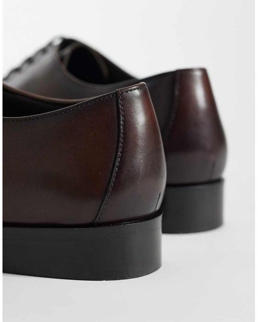 ASOS Brown Lace Up Derby Shoe for men