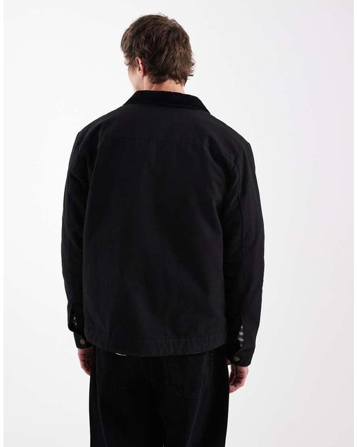 Giacca Barn di Threadbare in Black da Uomo