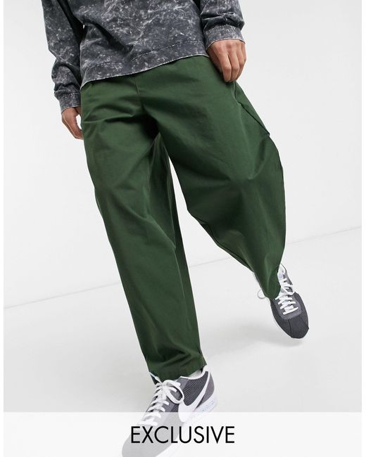 Pantalon coupe ballon - Kaki Collusion pour homme en coloris Green