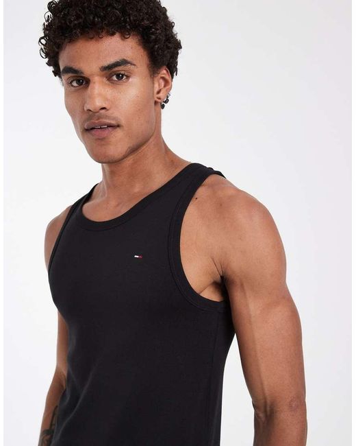 Tommy Hilfiger White 2-Pack Slim Fit Vests for men