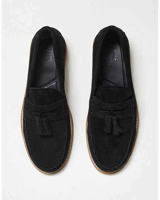 ASOS Black Loafers for men