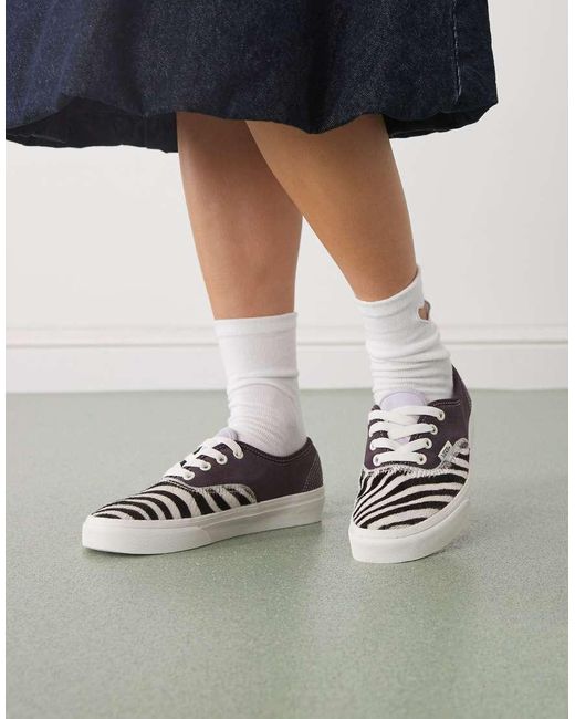 Vans Black Authentic Punk Trainers