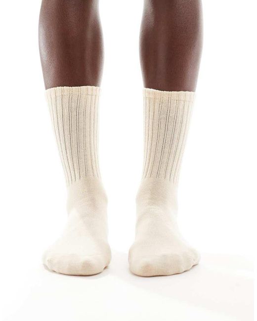 SUI AVA Natural Magda Pointelle Socks