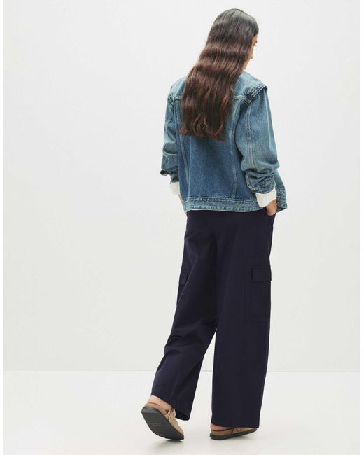 Pull&Bear Blue – cargohose