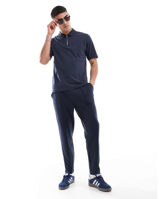 Polo d'ensemble à manches courtes - marine New Look pour homme en coloris Blue