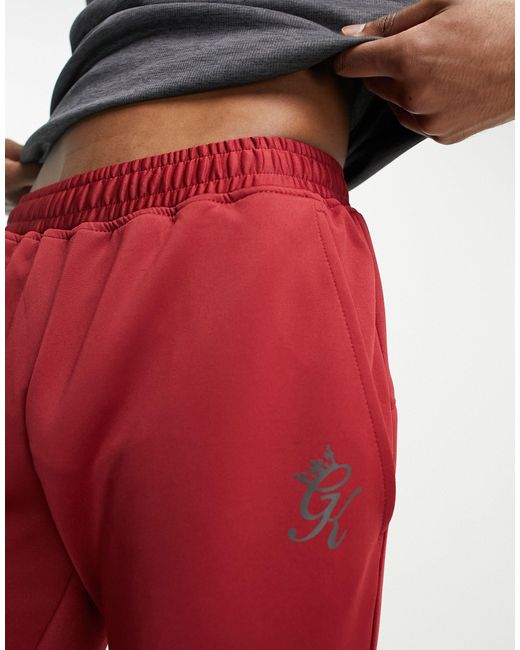 Joggers s ligeros Gym King de hombre de color Red